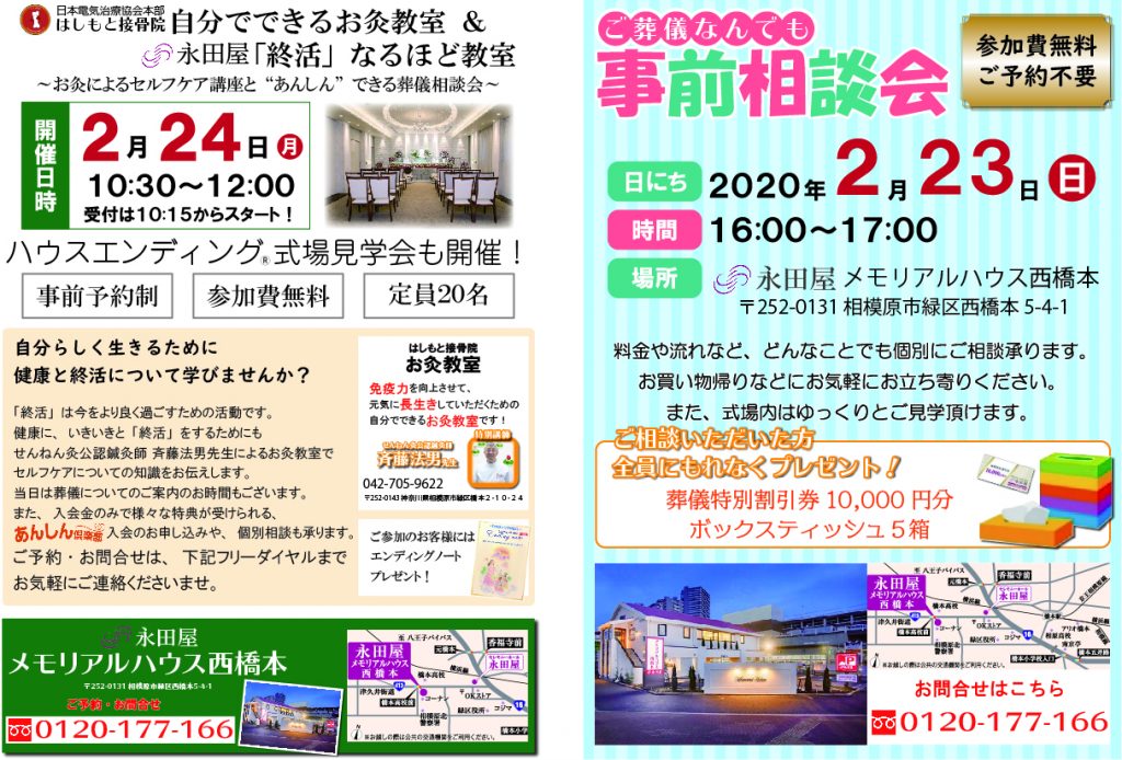 2020年2月24日 西橋本「終活」なるほど教室